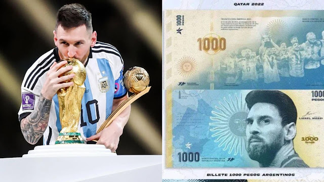 Lionel Messi's face 'could be put on a BANKNOTE' by Argentina's Central Bank