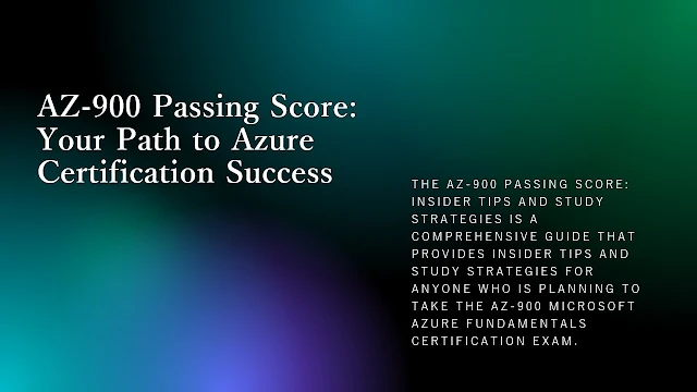 AZ-900 Passing Score