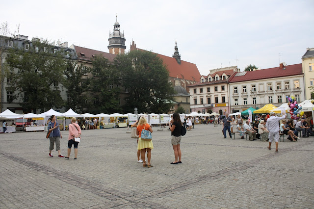 Plaza del Mercado, Kazimierz, Cracovia.