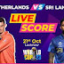 Netherlands Vs srilanka live Streaming Free