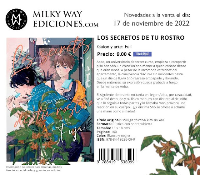 Novedades Milky Way Ediciones - Noviembre 2022