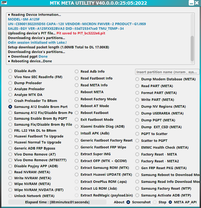 MTK META Utility V40