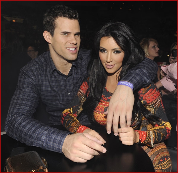 Kim Kardashian And Husband 2011