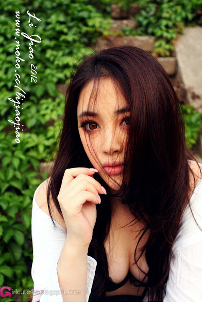 4 He Lin Xin - A little green in early autumn-Very cute asian girl - girlcute4u.blogspot.com