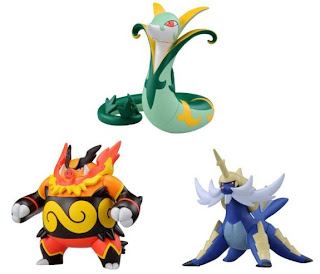 Pokemon Soft Vinyl Figure Jalorda Enbuoh Daikenki Tomy