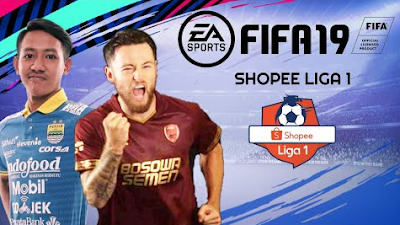 FTS Mod FIFA 19 Mod Shopee Liga 1 Indonesia
