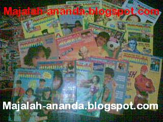 Koleksi majalah ananda saya tahun terbit 1993