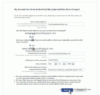 How to Hack any Facebook account easily by Reverting/Reseting Password of your Victim -  No Keylogging,Phishing Required