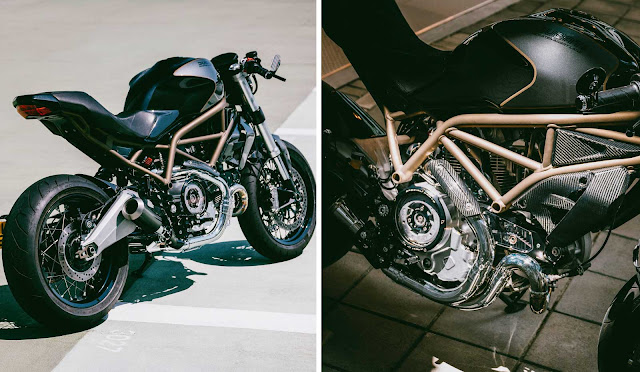 Ducati Monster 797 By Angry Lane