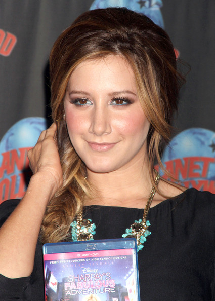 ashley tisdale brown hair color. Ashley Tisdale is currently in