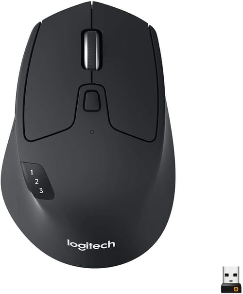 Review Logitech M720 Triathalon Wireless Mouse