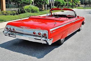 1962 Chevrolet Impala SS Convertible Rear Right