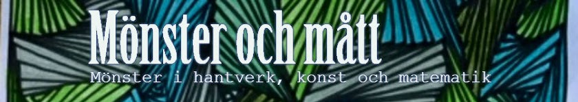 Mönster och mått
