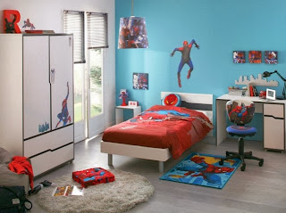 dormitorio tema spiderman