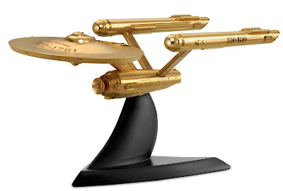 star trek cast metal starship sculpture collection