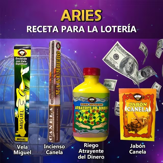 Aries Receta para la lotería