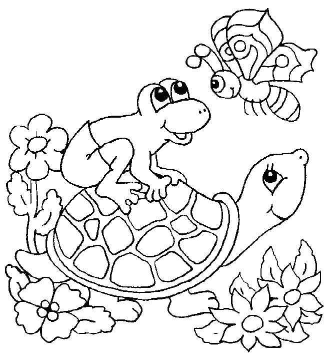 Cartoon Coloring Pages To Print