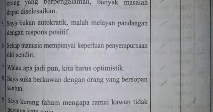 Contoh Soalan Ujian Medsi - Kuora y