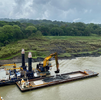 dredging in The Panama Canal