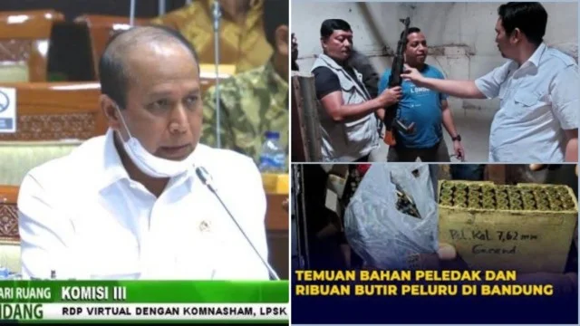 BNPT Sibuk Urusi 650 Konten Soal Khilafah, Bungkam Terhadap Temuan Bahan Peledak & Ribuan Amunisi di Bandung!