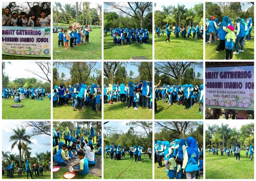 FAMILY GATHERING  TAMAN BUNGA NUSANTARA CIPANAS KB & TK  ANNABAWI ISLAMIC SCHOOL 