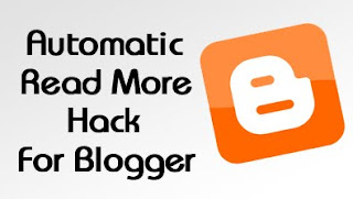 Auto Read More Hack With Thumbnail For Blogger