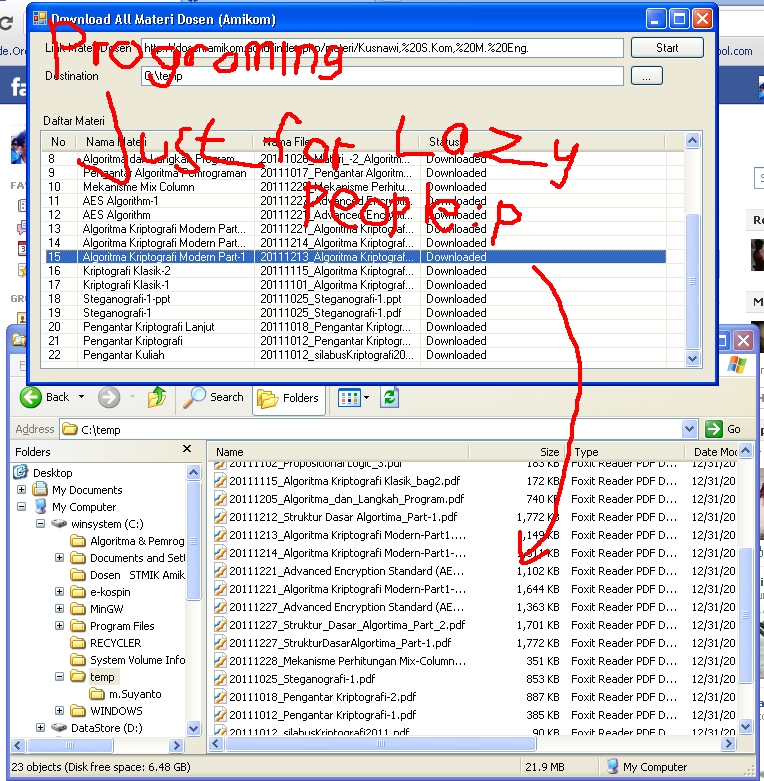 Programing for Lazy People di RobzLabz Blog