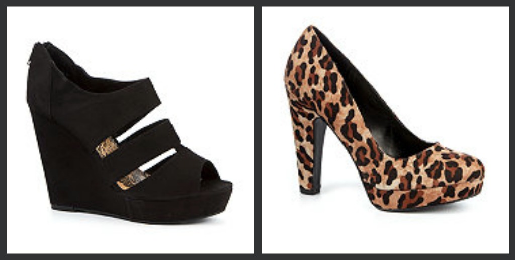 New Look Cut Out Wedges Â£24.99 New Look Leopard Print Heels Â£19.99