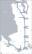 Tacoma-Seattle Rail Route