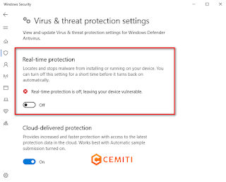 Cara Menonaktifkan Windows Defender di Windows 10