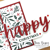 Set of 8 Quick and easy handmade Christmas cards - using Stampin Up Tidings of Christmas paper and Words of Cheer stamp set and bundle. Cards by Di Barnes - Independent Demonstrator in Sydney Australia - 2021 holiday christmas mini catalogue - colourmehappy - sydneystamper - stamps ink paper