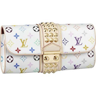 Carteras Louis Vuitton Lona Monogram Multicolore Courtney embrague M45639