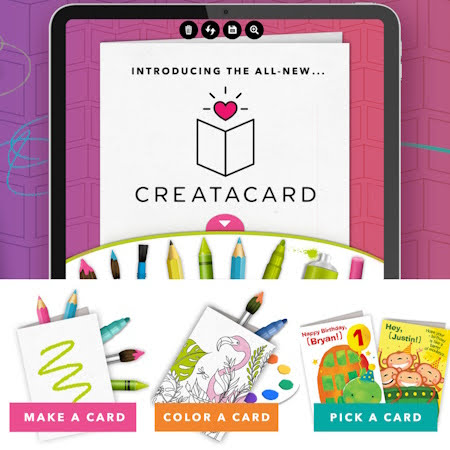 Creatacard Kids App Customized Greeting Cards