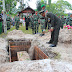 Kasdim Pimpin Upacara Pemakaman Secara Militer Almarhum Sertu Agus Widodo