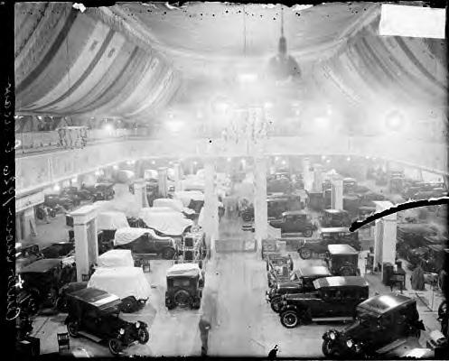 Auto show. Coliseum. Chicago. 1926