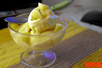 Aku Bukan Masterchef: Resepi 112 : Homemade Mango Icecream