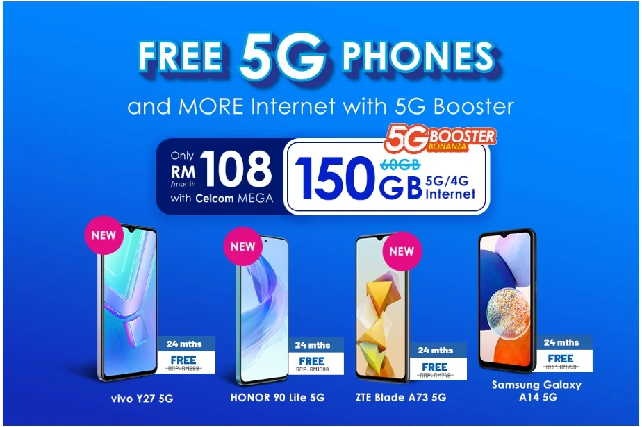 Celcom Free Phone Promotion 2023