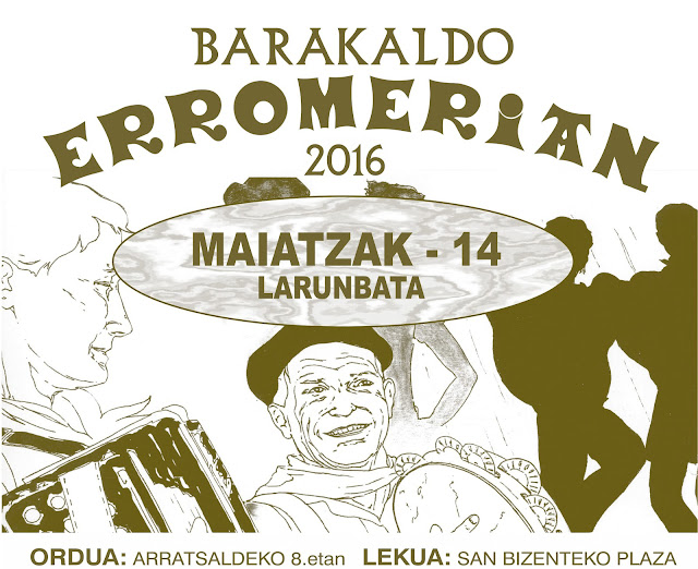 Cartel anunciado de la romería de Laguntasuna