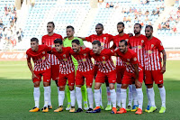 📸U. D. ALMERÍA 📆15 octubre 2017 ⬆️Pablo Caballero, René, Owona, Joaquín, Nano y Nauzet Alemán. ⬇️Rubén Alcaraz, Fran, Fidel, Mandi y Verza. U. D. ALMERÍA 1 🆚 REAL VALLADOLID C. F. 1 Domingo 15/10/2017: 18:00 horas. Campeonato de Liga de 2ª División, jornada 10. Almería, estadio de los Juegos del Mediterráneo: 7.260 espectadores. GOLES: ⚽1-0: 1’, Verza. ⚽1-1: 35’, Jaime Mata, de penalti.