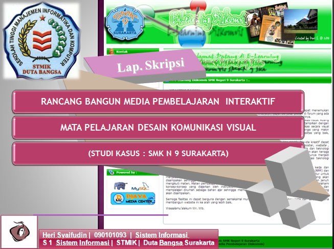 File Presentasi Skripsi S1 ~ Heri Syaifudin Blogg's