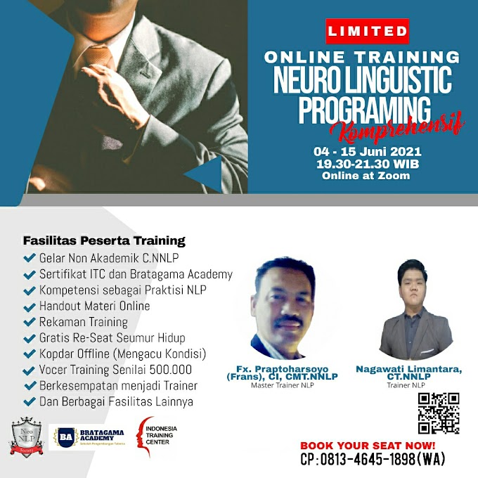 Gelar Non Akademik Certified Neo Neuro Linguistic Programming