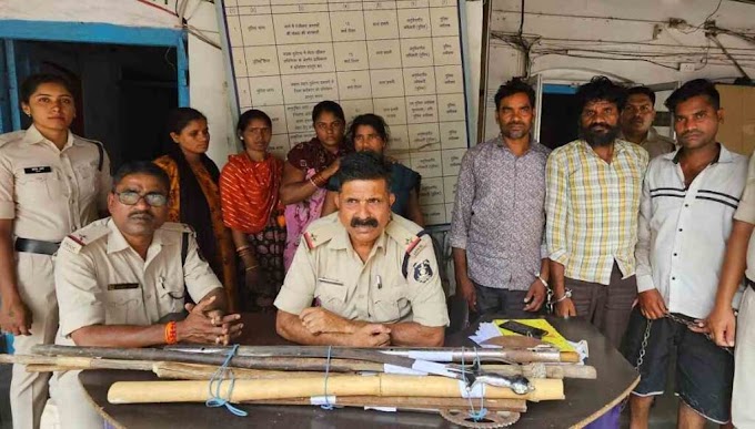 बिलासपुर में तेजी से बढ़ता अपराध :  मिनी बस्ती में बलवा, दोनों पक्ष से 10 गिरफ्तार