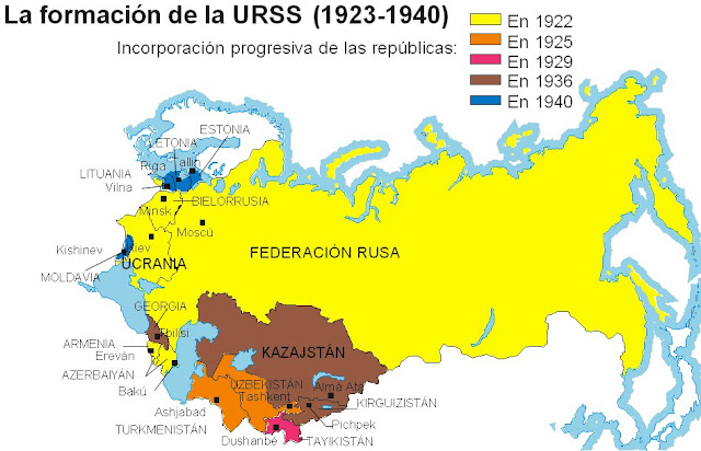 Resultado de imagen de paises que se unen posteriormente de la urss