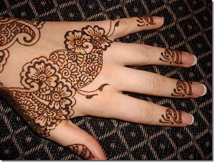 Arabic Mehndi designs for Hand
