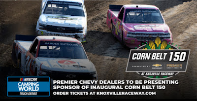 Knoxville Raceway to Host #NASCAR Camping World Truck Series