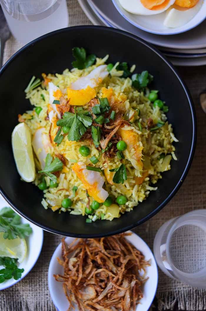 Anglo-Indian curried fried rice