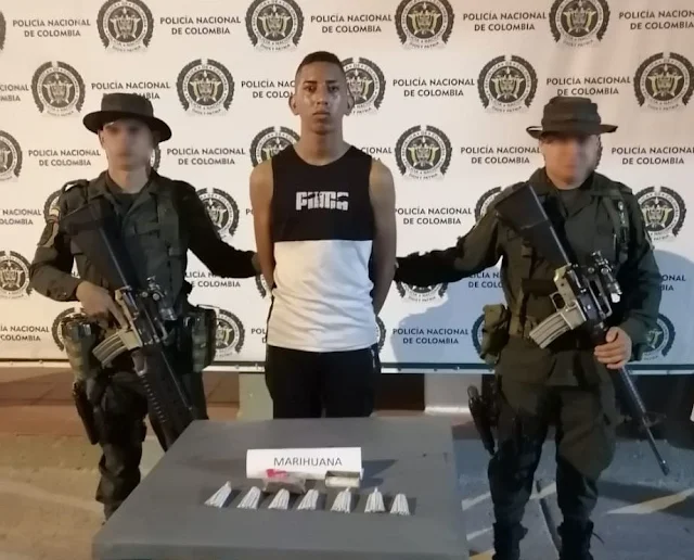 Estaba montando una colmena en el mercado de Maicao para vender marihuana