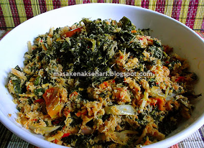 Resep Urap Daun Singkong