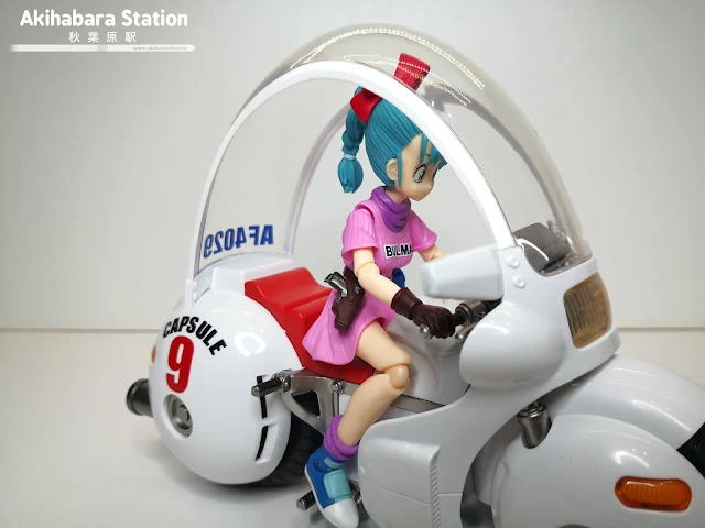 S.H.Figuarts BULMA's Motorcycle HoiPoi Capsule #9 - de Dragon Ball - Tamashii Nations