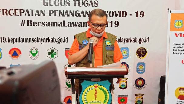 3 Warga Selayar Terpapar Corona, Ini Penjelasan Gugus Tugas Penanganan COVID-19 Selayar